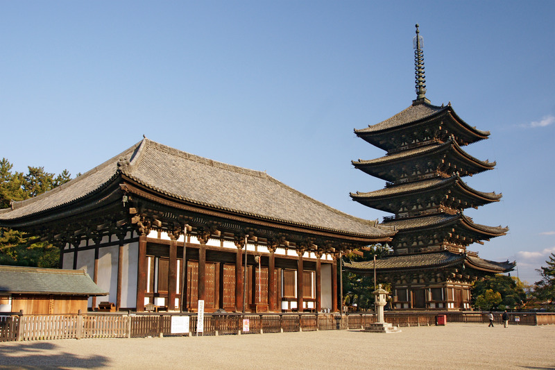 Eastern hall and five-storied pagoda